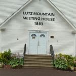 The former ‘Second Baptist Church’ of Moncton, now the Lutz Mountain Meeting House, was erected by Chipman Trites in 1883. Lutz Mountain Meeting House