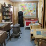 Recreation of the local one room school houses in the area.
Recréation des écoles locales à une chambre dans la région. You can find this display at Lutz Mountain Heritage Museum.